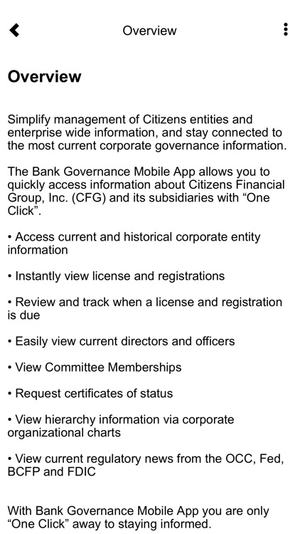 BANK GOVERNANCE MOBILE APP screenshot-3