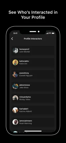 Screenshot 4 Social Ghost : Analizador iphone