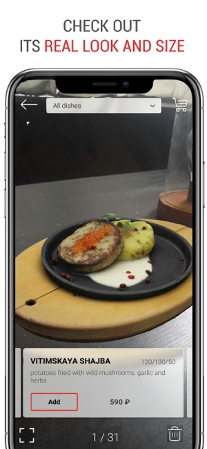 Menu AR Augmented Reality Food(圖2)-速報App