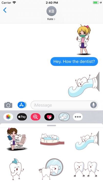 Dentist Teeth Stickers