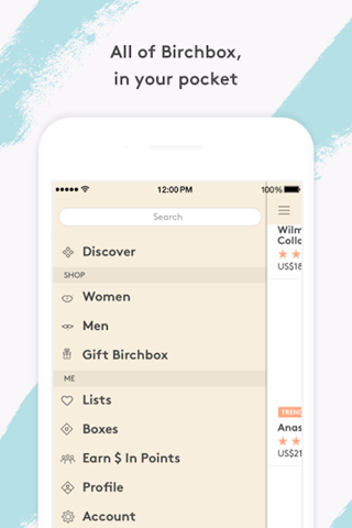 Birchbox screenshot 4