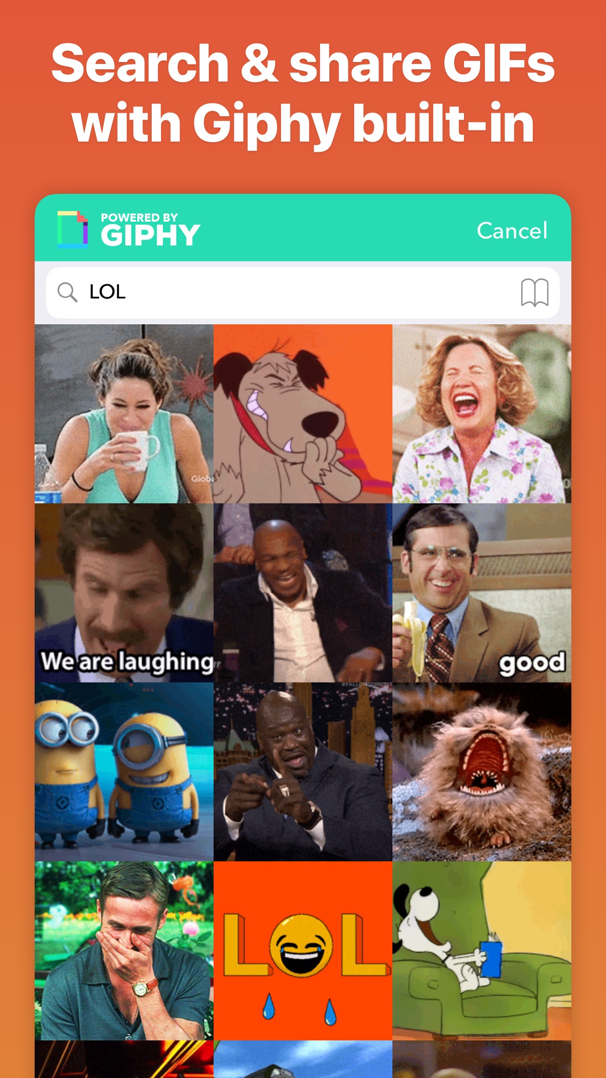 Screenshot do app Group Text+