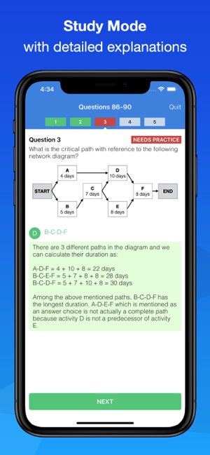 PMP Exam Smart Prep +(圖3)-速報App