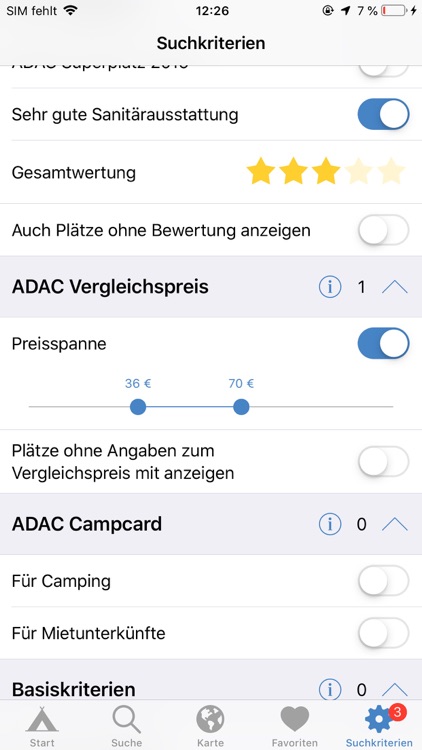 ADAC Camping / Stellplatz 2020 screenshot-3
