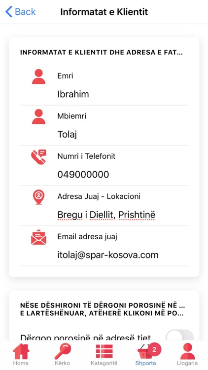 SPAR Kosova E-Commerce screenshot-4