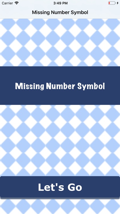 MissingNumberSymbol