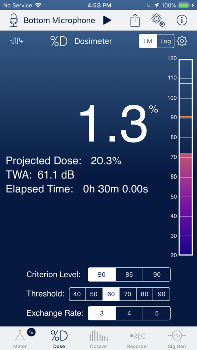 SoundMeter Pro 2018 screenshot 3