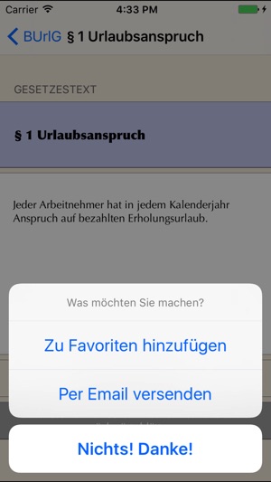 Arbeitsrecht für iPhone(圖5)-速報App