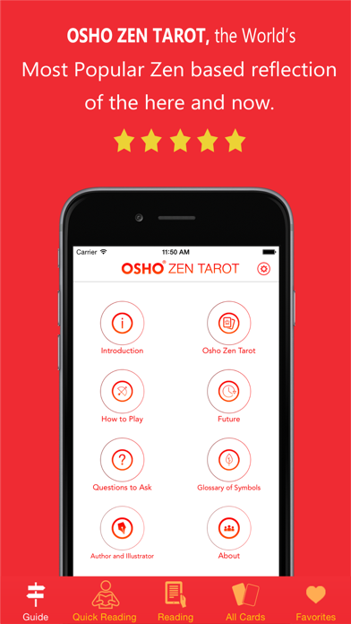 How to cancel & delete Osho Zen Tarot from iphone & ipad 1