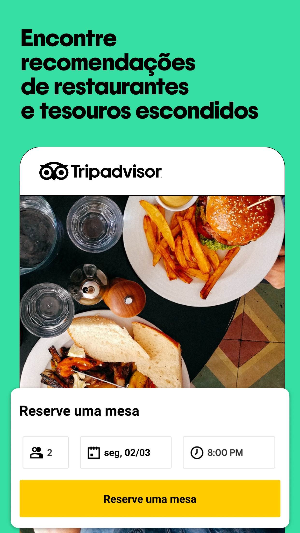 Screenshot do app Tripadvisor Hotéis, Voos