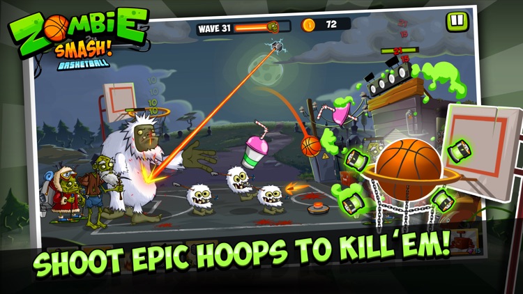 Zombie Smash! Basketball screenshot-4