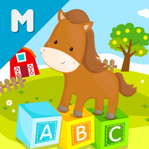ABC Play My Animal Farm Wheel Icon