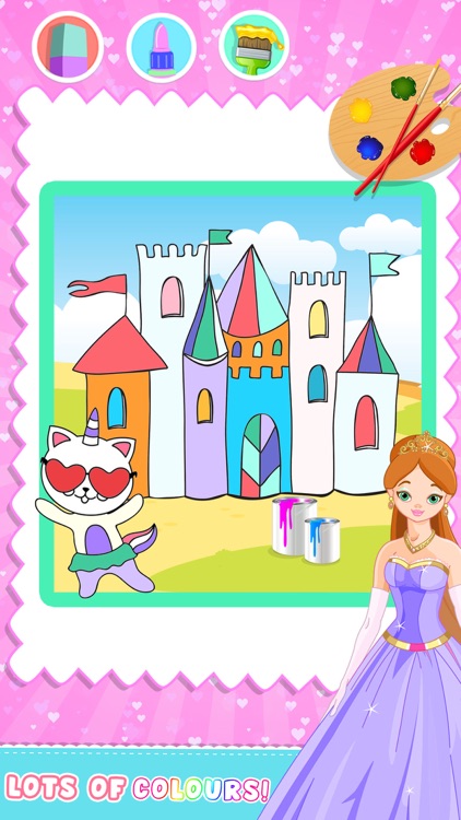 Draw Princess Color And Paint