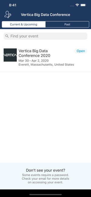 Vertica Big Data Conference(圖2)-速報App