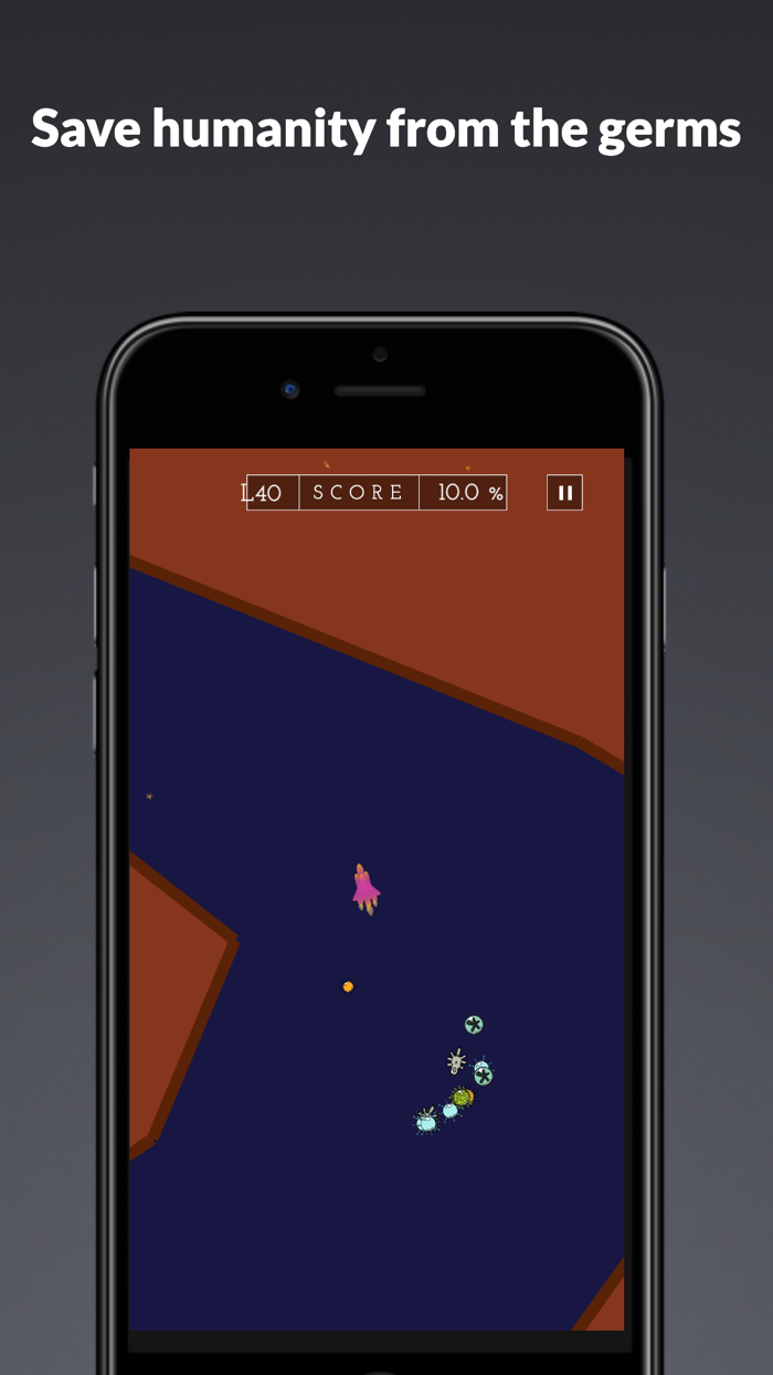 Germ jump - save humanity