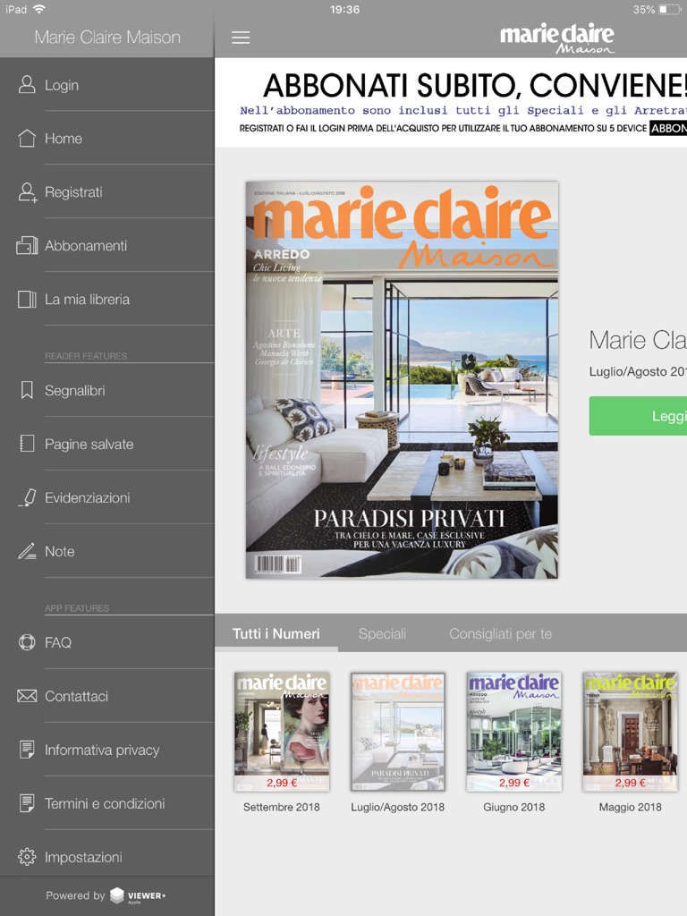 【图】Marie Claire Maison Italia(截图3) 【图】Marie Claire Maison Italia(截图3)