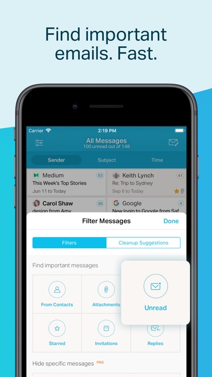 Chuck Email: Secure Mailbox screenshot-4