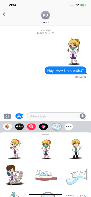 Dentist Teeth Stickers