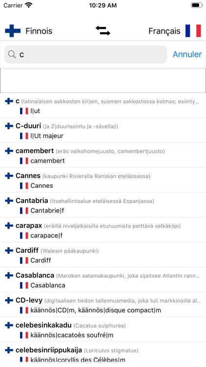 Dictionnaire Finnois-Français screenshot-5