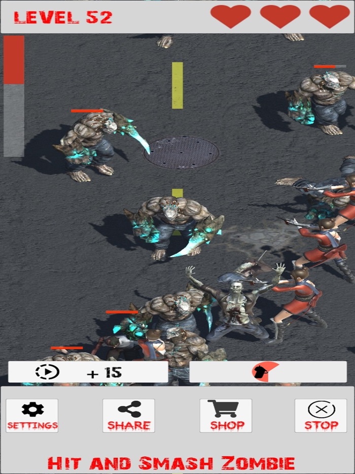 Smash Zombies Hit and Smash