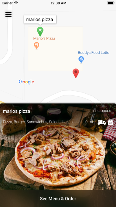 Marios Pizza Orlando screenshot 2