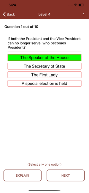 US Civics - Quiz(圖4)-速報App