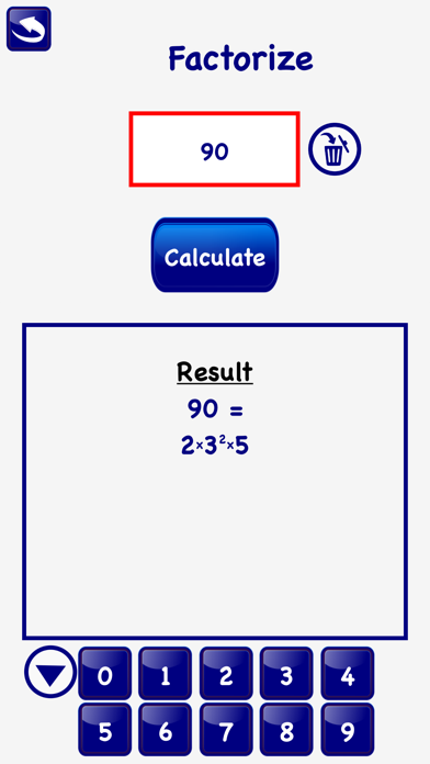 LCM GCD Prime Factor Math screenshot 4