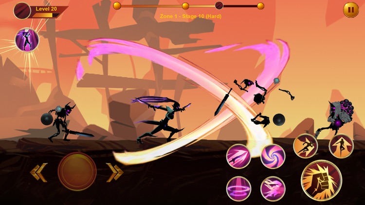 Shadow fighter: Fighting games