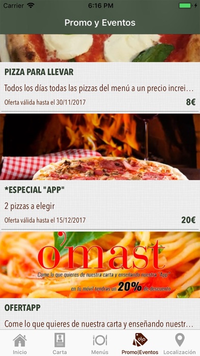 O'Mast Ristorante y Pizzeria screenshot 3