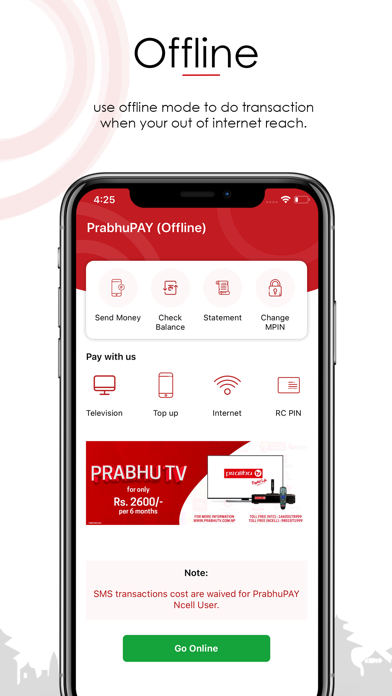 How to cancel & delete PrabhuPAY - Mobile Wallet from iphone & ipad 4