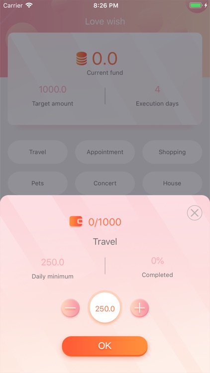 Love wish - Add plan