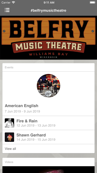 How to cancel & delete Belfry Music Theatre from iphone & ipad 2