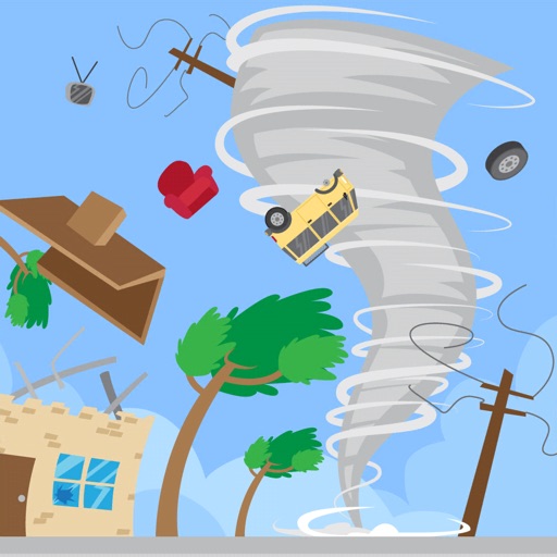 Tornado Protect Ball 3D Icon