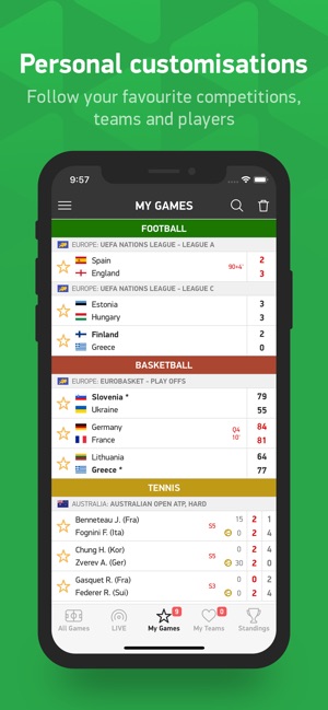 FlashScore - live scores(圖5)-速報App