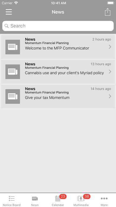MFP Communicator screenshot 2
