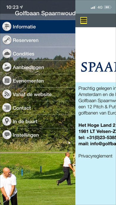 Golfbaan Spaarnwoude screenshot 2