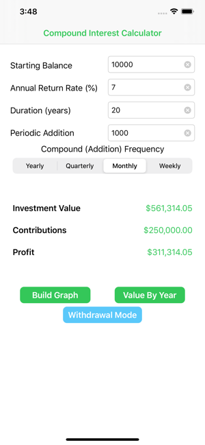 Compound Interest Calc