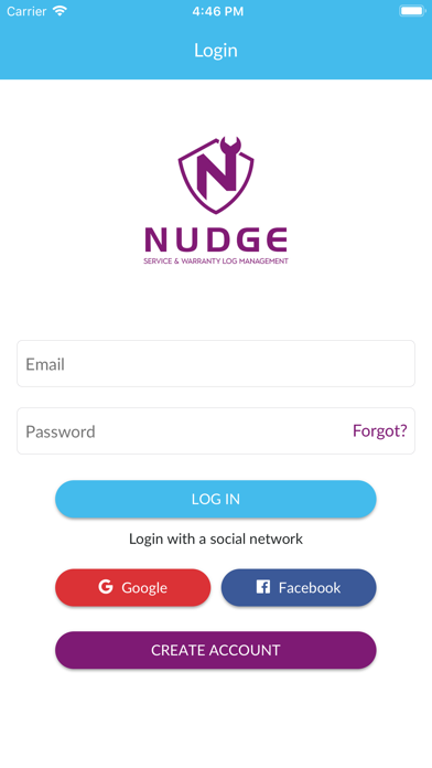Nudge - Service & Warranty Log screenshot 2