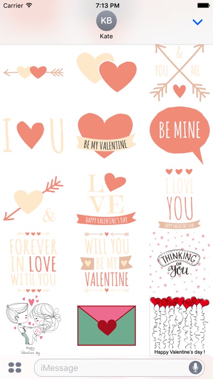 Valentine's Day - Stickers screenshot-3