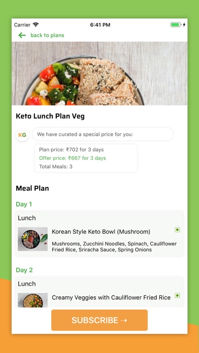 Keto Garden - Order Keto Meals screenshot 4