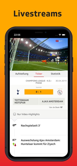 SRF Sport - Live Sport(圖2)-速報App