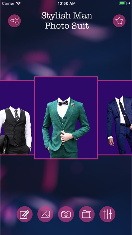 Stylish Man Photo Suit