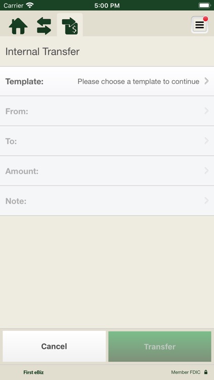 First eBiz: Mobile Banking screenshot-5