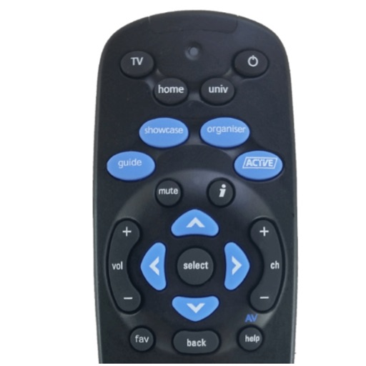 Remote control for Tata Sky