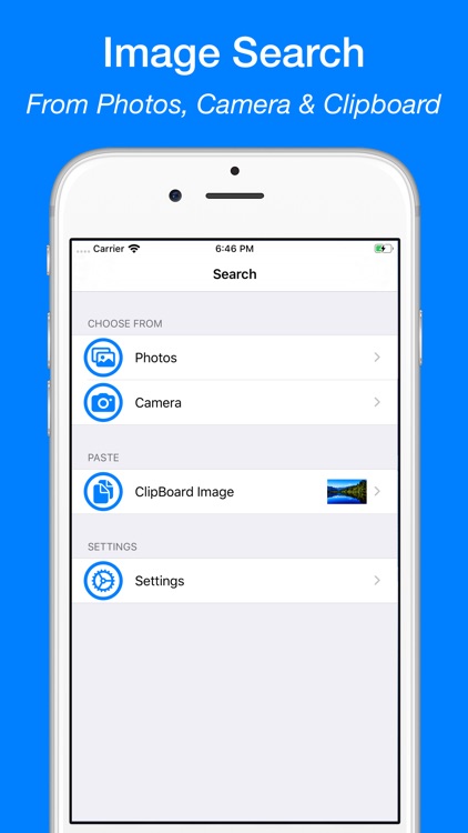 Reverse Image Search App