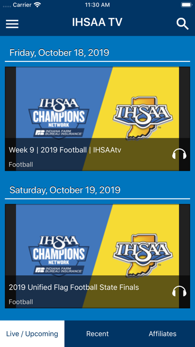 How to cancel & delete IHSAA TV from iphone & ipad 1