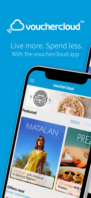 Verwoesten rand Versnellen vouchercloud: vouchers offers on the App Store