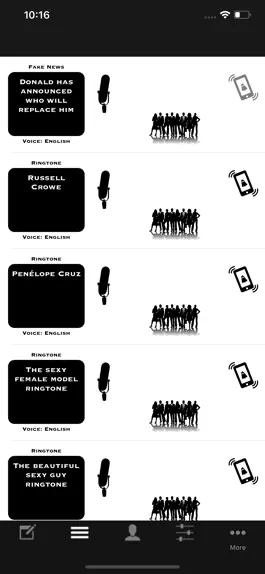 Game screenshot FakeSpeech - Voice Ringtones hack