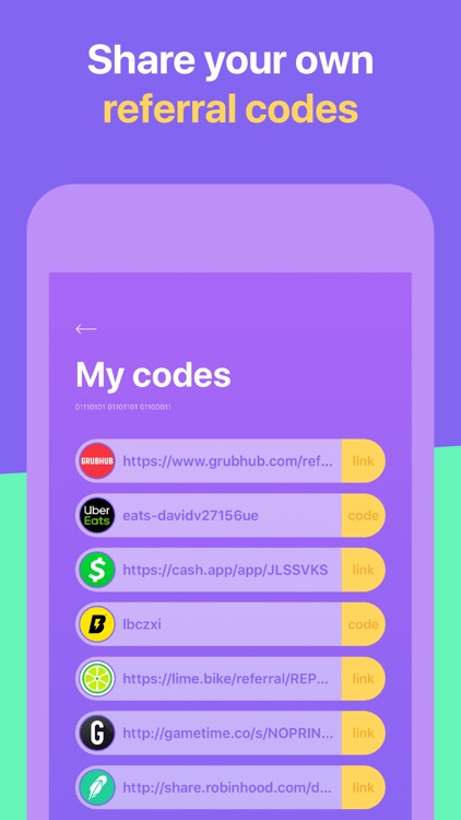 Use My Code