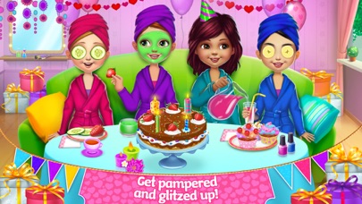Spa Birthday Party - Nails, Hair, Dress Up & Cake Screenshot 2